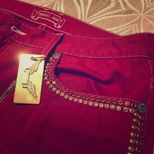 Authentic Double Wing Robin Jeans